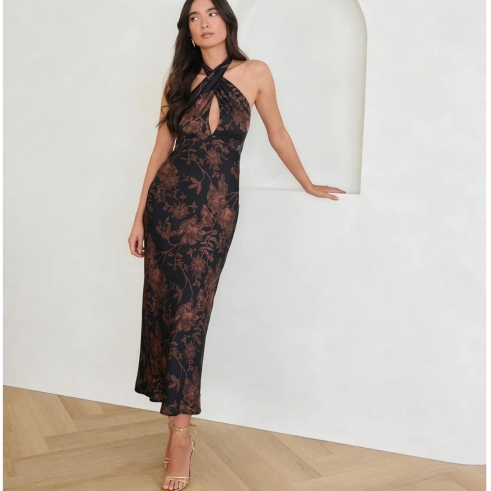 NWT Park & Fifth Cooper Wedding Guest Dress in Clover